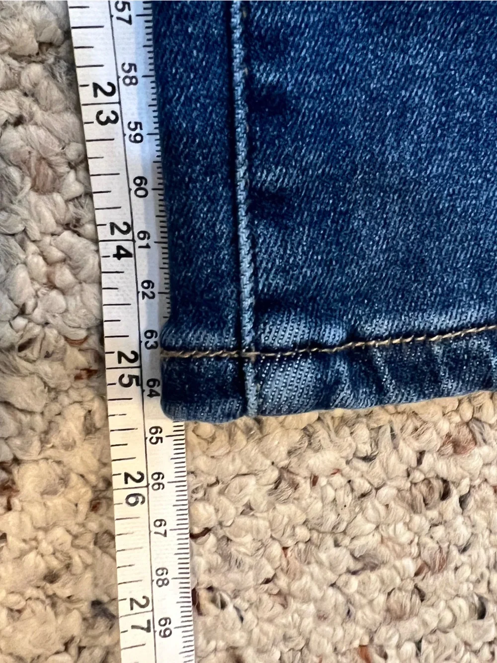 Risen cropped Denim Wide-Leg Overalls - NWT - Picture 12 of 13